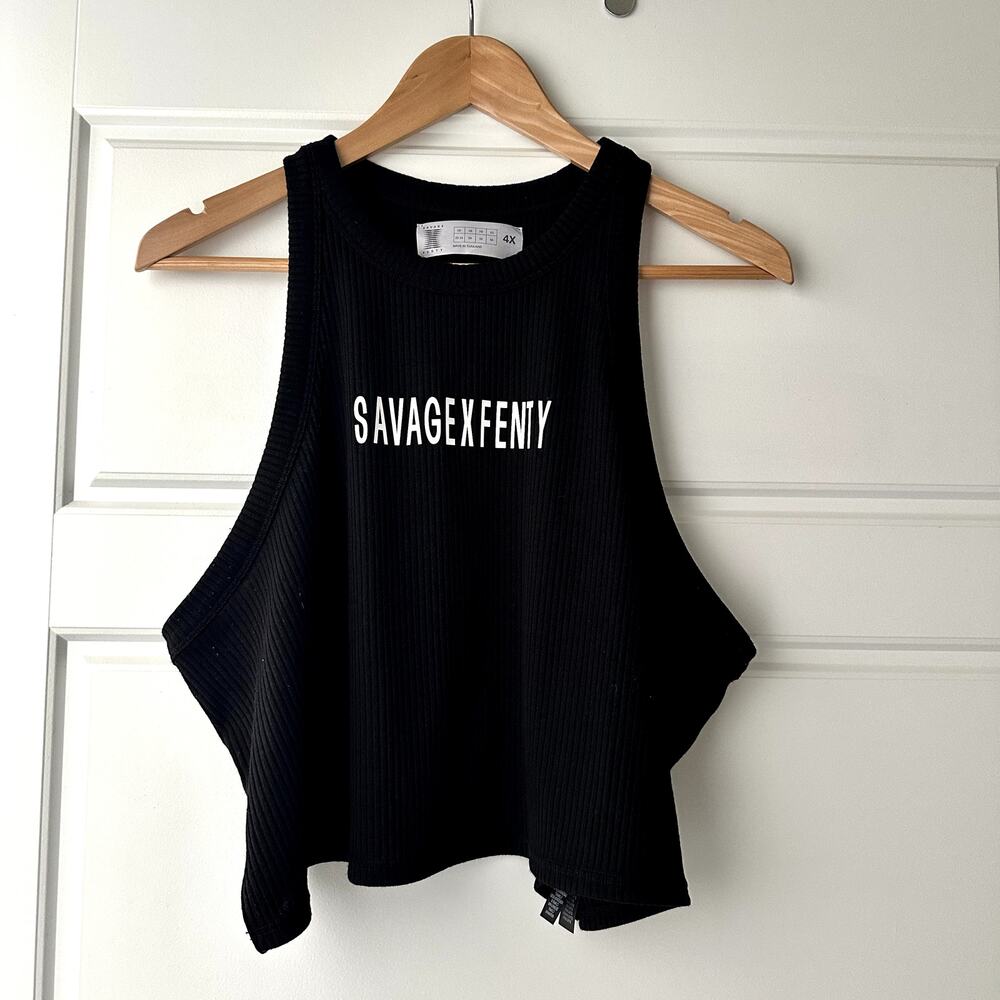 Savage X Fenty Essential Heavy Ribbed Tank Top Sz 4X